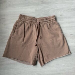 Aritzia TNA Cozy Fleece Shorts